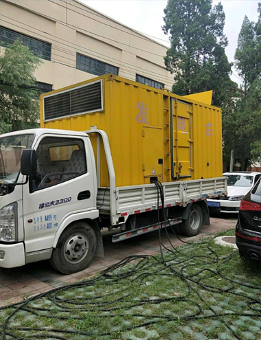 阆中发电车出租-柴油发电机组排烟系统设计要求及其考虑因素